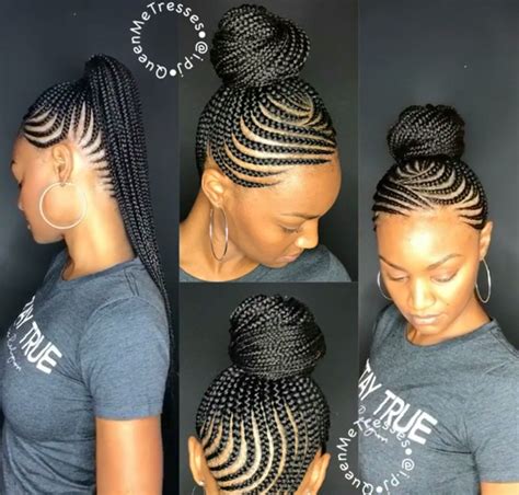 Long straight hair is a benchmark of women's beauty, especially if your locks are healthy, groomed, cut correctly and styled flatteringly. Pin by Rosie on Natural Hair X | Cornrow ponytail, Cornrow ...