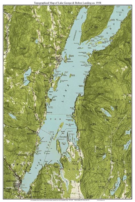 Lake George Ny Map
