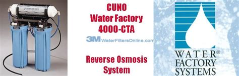 Water Factory 4000 Cta Ro Reverse Osmosis Compatible Premium