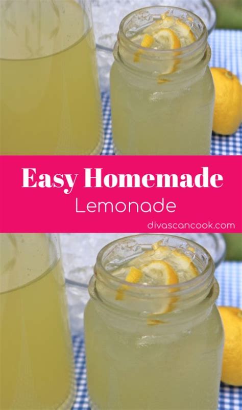 easy homemade lemonade old fashioned recipe homemade lemonade recipes cold drinks recipes