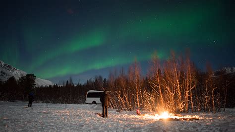 The Chase To See The Northern Lights Aurora Borealis From Tromsø