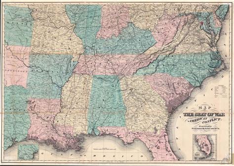 26 United States Map During Civil War Maps Online For You