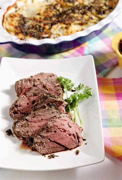 Beef recipes & cooking tips. Mediterranean Herb Crusted Beef Tenderloin | Recipe | Beef tenderloin, How to cook beef