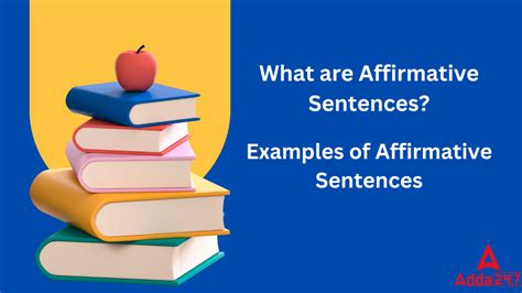 Affirmative Positive Sentences Examples Meaning In English