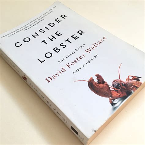 Consider The Lobster And Other Essays David Foster Wallace Etsy