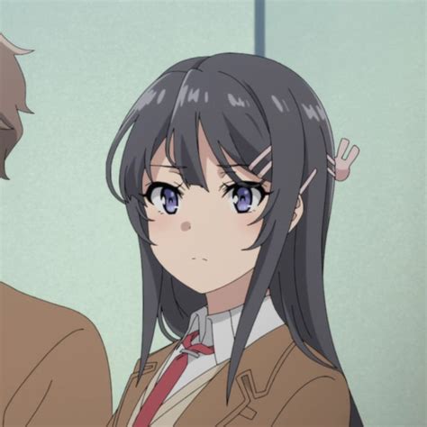 Matching Bunny Girl Senpai Pfp Mai Sakurajima Anime Couple Gif