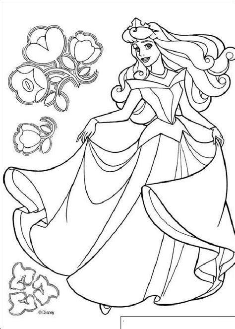 Warm up your imagination and color nicely this beautiful aurora coloring page from sleeping beauty coloring pages. Beauty Princess Aurora Coloring Pages >> Disney Coloring Pages