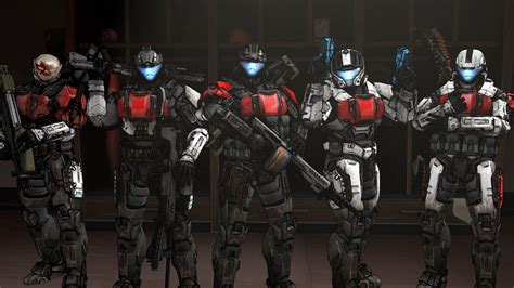 Halo Odst The Team Sfm By Ravohr By Ravohr On Deviantart