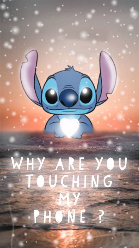 Stitch Backgrounds For Your Phone Oh And Don T Touch My Phone