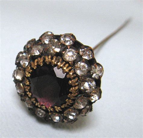 Vintage Antique Victorian Jeweled Hat Pin Hatpin Antique Price Guide