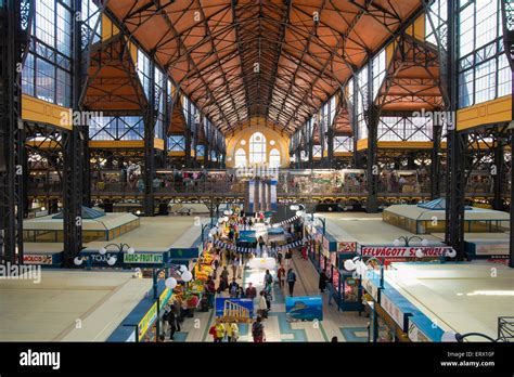 Central Market Hall Budapest Hungary Hi Res Stock Photography And