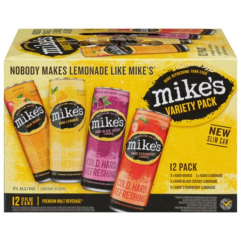 Mikes Malt Beverage Premium Variety Pack 12 Pack Brookshires