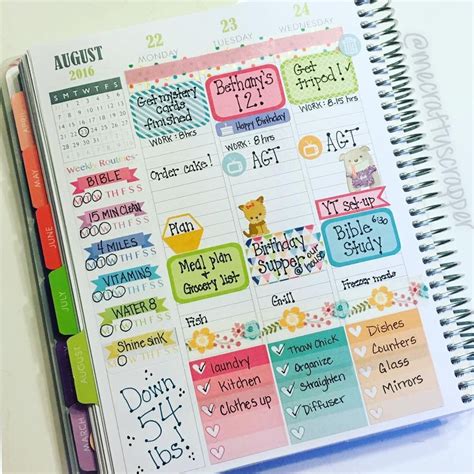 Pin By Robyn Zerebniak On Oh Beautiful Paper Planner Happy Planner