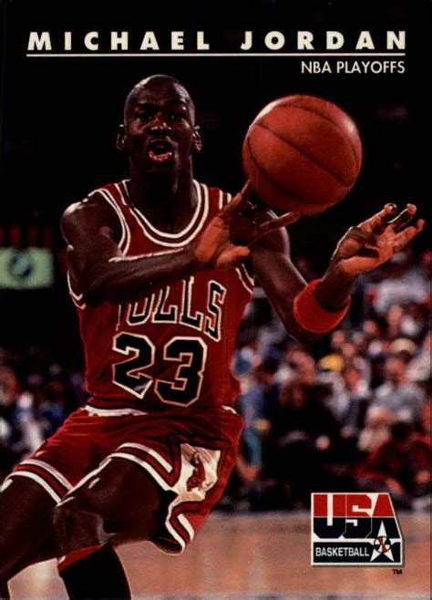 1992 SkyBox USA #42 Michael Jordan BULLS/NBA Playoffs