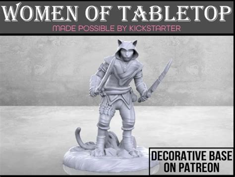 Catfolk Rogue Tabletop Miniature