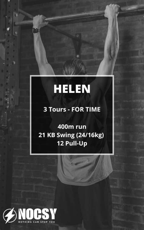Wod Helen Un Workout à Base De Run Pull Up Et Swing