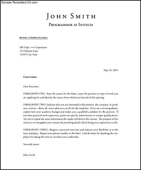 Here's a sample speculative cover letter you can file along with your application. Short Stylish Latex Cover Letter Sample PDF Template Free ...