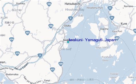 Iwakuni Map Jungle Maps Map Of Japan Iwakuni Satellite Map Of