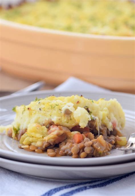 Lentil Shepherd S Pie With Mashed Potato Parsnip Crust West Of The