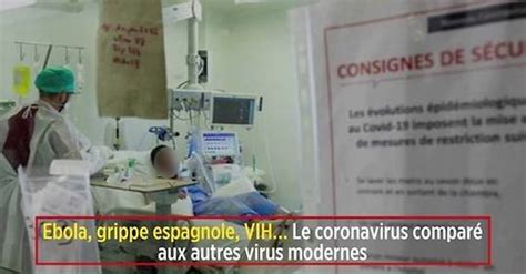Vidéo Ebola Grippe Espagnole Vih Le Coronavirus Comparé Aux Autres
