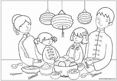 Chinese Coloring Pages Cartoon