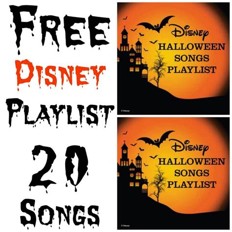 Free Disney Halloween Music Playlist 20 Spooky Songs For Your Party