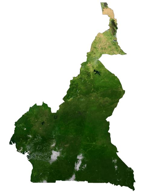 Cameroon Map Cities And Roads Gis Geography