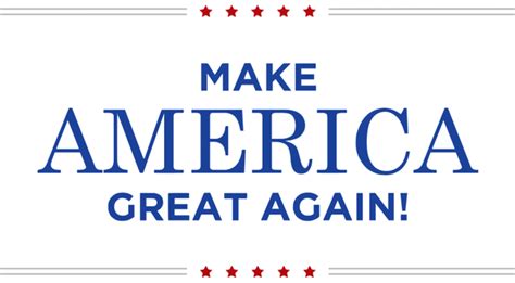 The Unkerned Typeface Of Trumps ‘make America Great Again Campaign