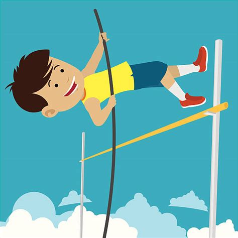 Best Pole Vault Illustrations Royalty Free Vector Graphics And Clip Art