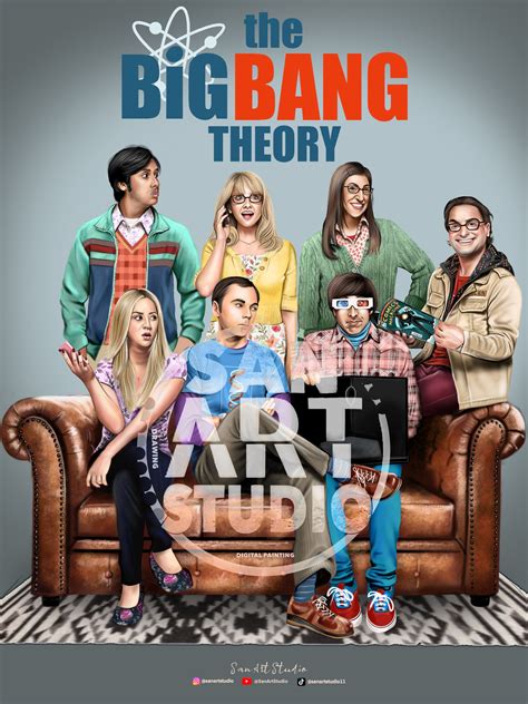 The Big Bang Theory Poster Etsy