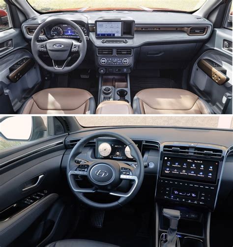 2022 Ford Maverick Hyundai Santa Cruz Comparo Specs Features