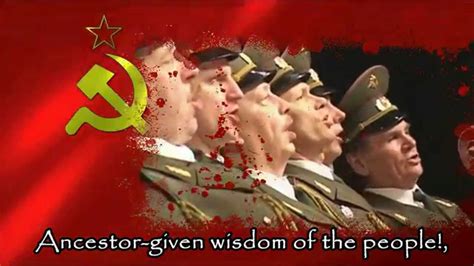 Red Army Choir Ussr National Anthem Youtube