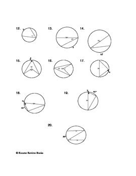 Arcs angles and segments homework pdf angles arcs and segments. Central and Inscribed Angles by Dawn Facciolo | Teachers ...