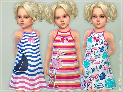 Toddler Dresses Collection P146 By Lillka At Tsr Sims 4 Updates