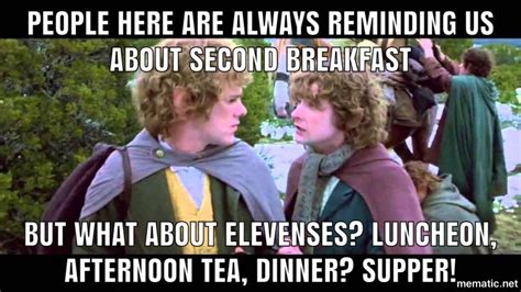 With tenor, maker of gif keyboard, add popular second breakfast meme animated gifs to your conversations. Lotr Second Breakfast Meme