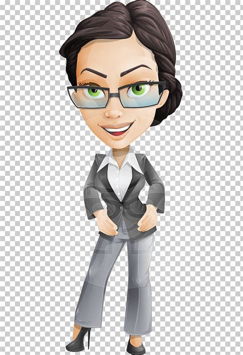 Business Woman Cartoon Png Clip Art Library