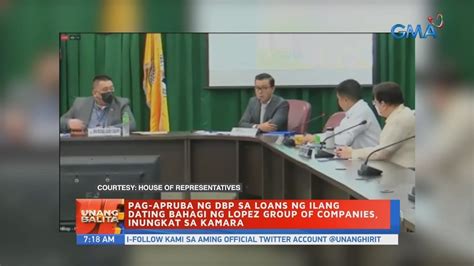 Pag Apruba Ng Dbp Sa Loans Ng Ilang Dating Bahagi Ng Lopez Group Of