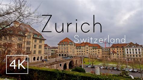 Zurich I Switzerland 🇨🇭 4k Zurichs Old Town Landmarks Walking Tour