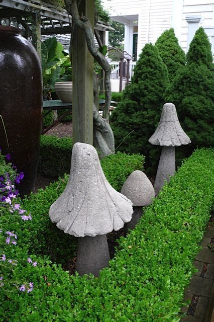 And just for good measure, we have also thrown in a couple of cool diy cement. Concrete garden, Garden art, Garden whimsy