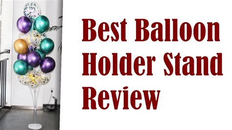 Best Balloon Holder Stand Review Diy Party Balloon Stick Stand Youtube