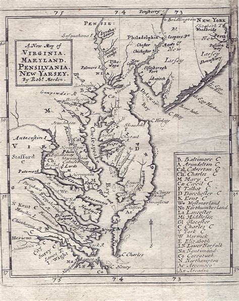 1700 Era Map Of New York