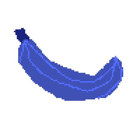Pixilart Blue Banana By Anonymous