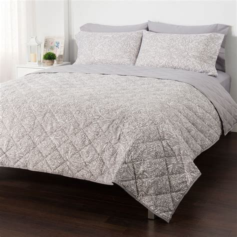 (ShopHQ) Cozelle® Microluxe™ Diamond Embossed & Printed Pillowcase 6