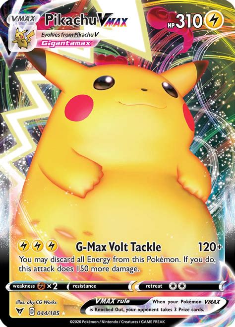 We did not find results for: Serebii.net Pokémon Card Database - Vivid Voltage - #44 Pikachu VMAX