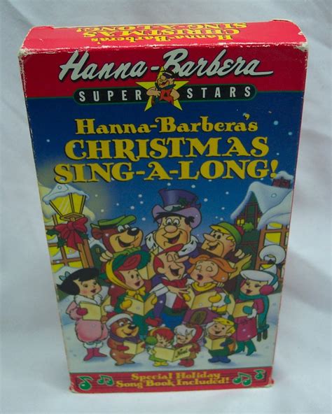Vintage 1989 Hanna Barberas Christmas Sing A Long Video Etsy