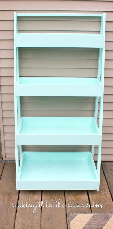 Ana White Diy Ladder Shelf Diy Projects