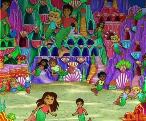 Dora The Explorer Go Diego Go 701 Doras Rescue In Mermaid Kingdom