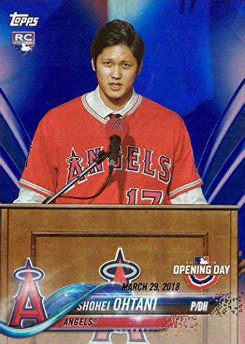 Best Shohei Ohtani Opening Day Rookie Card