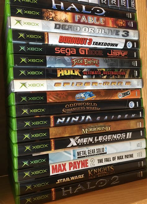 My Original Xbox Collection Been A Xbox Gamer From The Start What Do