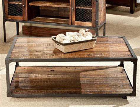 10 The Best Rustic Industrial Coffee Table